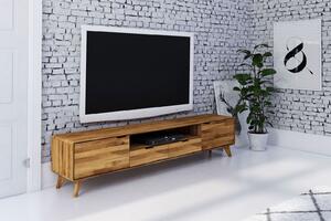 SKANE TV asztal 220x48 cm, tölgy, természetes
