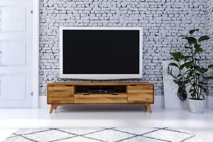 SKANE TV asztal 180x48 cm, tölgy, természetes