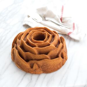 Nordic Ware Rose Bundt® rózsa alakú kuglóf sütőforma, réz