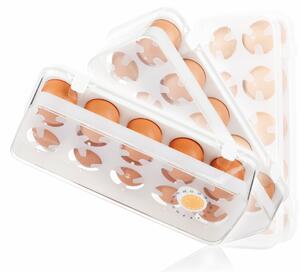 Tescoma Purity Egészséges tároló hűtőbe, 10 tojás