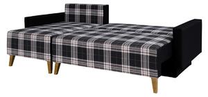 MEMONE ágyazható kárpitozott kanapé, 88x225x140, lobox 03/gomez 12, balos