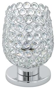 Eglo Eglo 94899 - Crystal asztali lámpa BONARES 1 1xE27/60W/230V EG94899