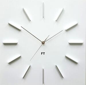 Future Time FT1010WH Square white Design falióra, 40 cm