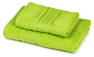 4Home Bamboo Premium törölköző és fürdőlepedő szett zöld