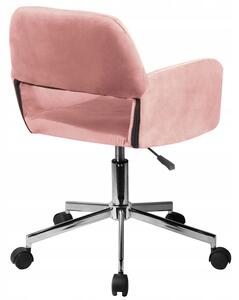 KORAD FD-22 Irodai szék, 53x78-90x57, rózsaszín
