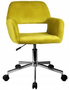 KORAD FD-22 Irodai szék, 53x78-90x57, sárga