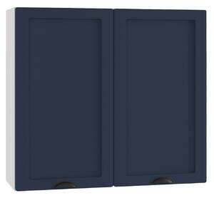 MEBLINE Fali szekrény ADELE W80 SU sötét kék
