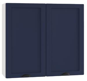 MEBLINE Fali szekrény ADELE W80 sötét kék
