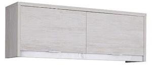 Falra szerelhető Szekrény KOLOREDO, 120x32x35, fehér tölgy