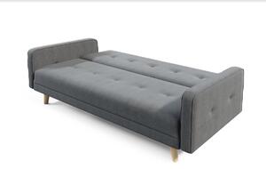 BIANCA ágyazható kárpitozott kanapé, 230x87x87, malmo 61