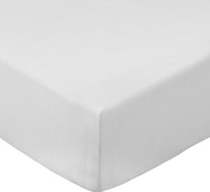 Fehér gumis pamut-perkál lepedő 90x190 cm Cotton Percale – Bianca