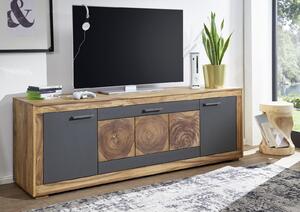 Massziv24 - JANOV TV asztal 180x46 cm, paliszander, barna