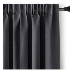 Sötétszürke dimout (részleges sötétítő) függöny 140x245 cm Kierra – Restilo