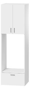 MEBLINE Fürdőszoba szekrény mosógéphez OIA OA06 fehér