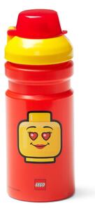 Iconic piros kulacs sárga kupakkal, 390 ml - LEGO®