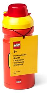Iconic piros kulacs sárga kupakkal, 390 ml - LEGO®