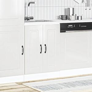 VidaXL Mosogató aljzat szekrény Kalmar magasfényű fehér 60x46x81,5 cm
