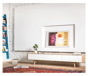 Ena tölgyfa TV-állvány, 225 x 55 x 45 cm - Gazzda