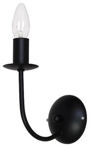 Luminex Fali lámpa GLOBE 1 1xE14/60W fekete LU5133