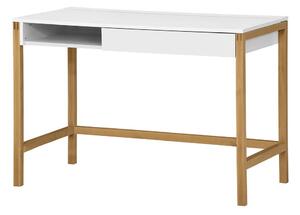 NorthGate íróasztal, fehér asztallappal - Woodman