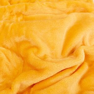 Aneta takaró, sárga, 150 x 200 cm