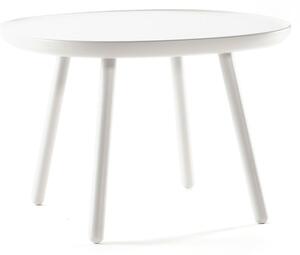 Naïve fehér tárolóasztal, ø 64 cm- EMKO