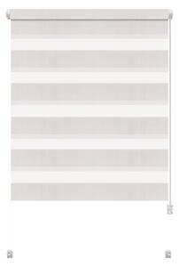 Fehér nappali-éjszakai roló 68x215 cm Zebra – Gardinia