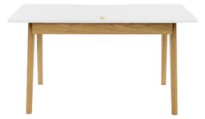Nice íróasztal, fehér asztallappal - Woodman