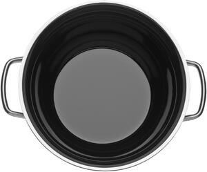 WMF FUSIONTEC lekerekített kónikus fazék 20 cm, fekete
