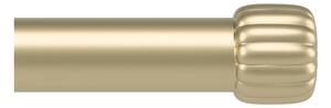 Matt aranyszínű acél bővíthető függönykarnis 168 - 305 cm Cleo – Umbra