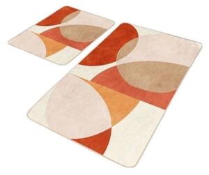 Bársony fürdőszobai kilépő szett 2 db-os 60x100 cm – Mila Home
