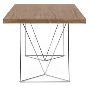 Multi barna asztal, hosszúság 160 cm - TemaHome