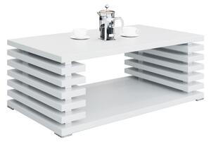 DOURO dohányzóasztal, 120x44x60 cm, fehér