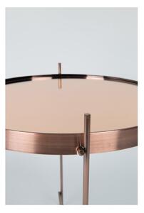 Cupid rézszínű tárolóasztal, ⌀ 43 cm - Zuiver