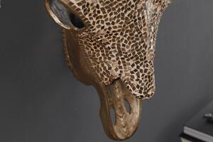 Dekoráció koponya MATADOR - arany