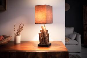 Asztali lámpa PURE NATUR 45 cm - természetes, barna