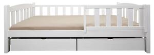 Wilsondo OLGA 2 ágy ágyneműtartóval - fehér Méret: 200x90