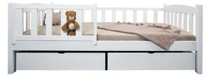Wilsondo OLGA 2 ágy ágyneműtartóval - fehér Méret: 200x90