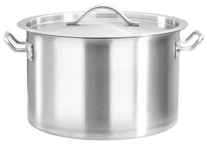 VidaXL rozsdamentes acél főzőedény 24 L 36 x 24 cm