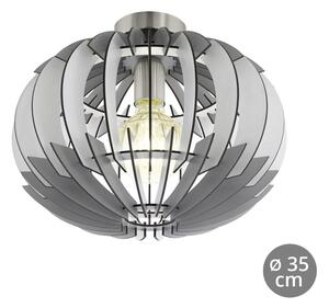 Eglo Eglo 79137 - Mennyezeti lámpa OLMERO 1xE27/60W/230V šedo-fehér EG79137
