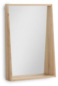 Pure barna nyírfa tükör, 65 x 45 cm - Geese