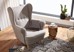 SCANDINAVE Fotel 86x83x91, taupe