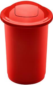 Top Bin szelektív hulladékgyűjtő kosár, 50 l, piros