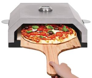 VidaXL pizzasütő kerámialappal gázüzemű/faszenes grillezőhöz