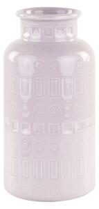 Kerámia váza, 20 cm, pasztell rózsaszín - JARRE