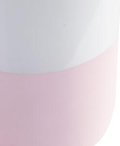 Kerámia váza, fehér-rózsaszín - CORTE