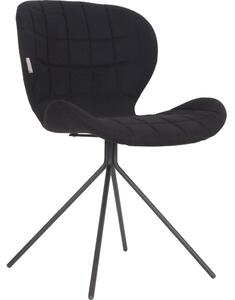 OMG 2 db-os fekete székkészlet - Zuiver