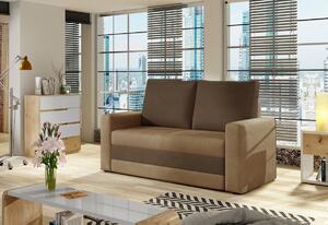 SEVERUS ágyazható kanapé, 151x90x90, Nubuk132w/Nubuk16w