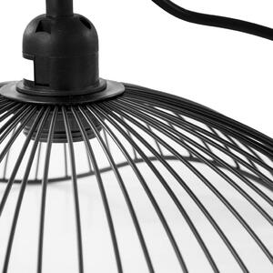 Modern fém mennyezeti lámpa, fekete - PAPILLON DE NUIT