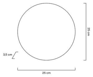 Moosee Shadow Sun 25 Fali Lámpa Szett Fekete Érintésérzékelővel
